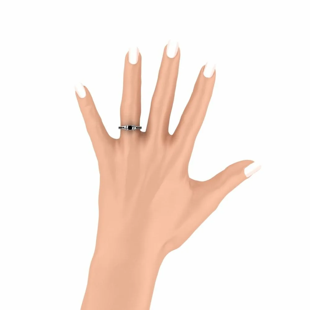 Anillo de compromiso Carmelina