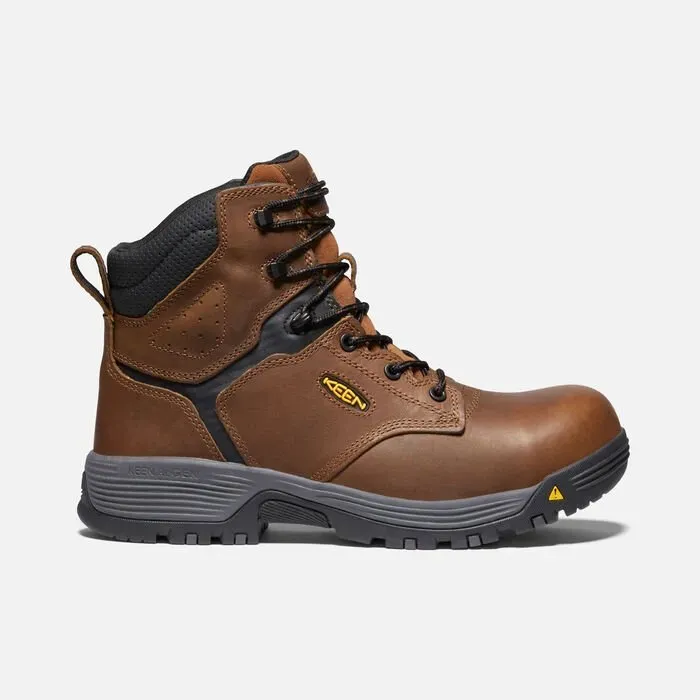 Botas De Seguridad Hombre ( Marrones ) Keen Chicago 6 ESD (Carbon-fiber Toe) – QHF486103 muestra – Botas De Segurida
