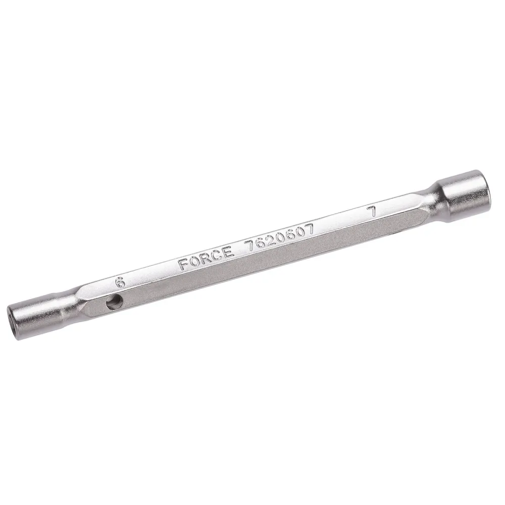Llave de tubo FORCE Profesional con vértices de alto torque. 6 x 7 MM