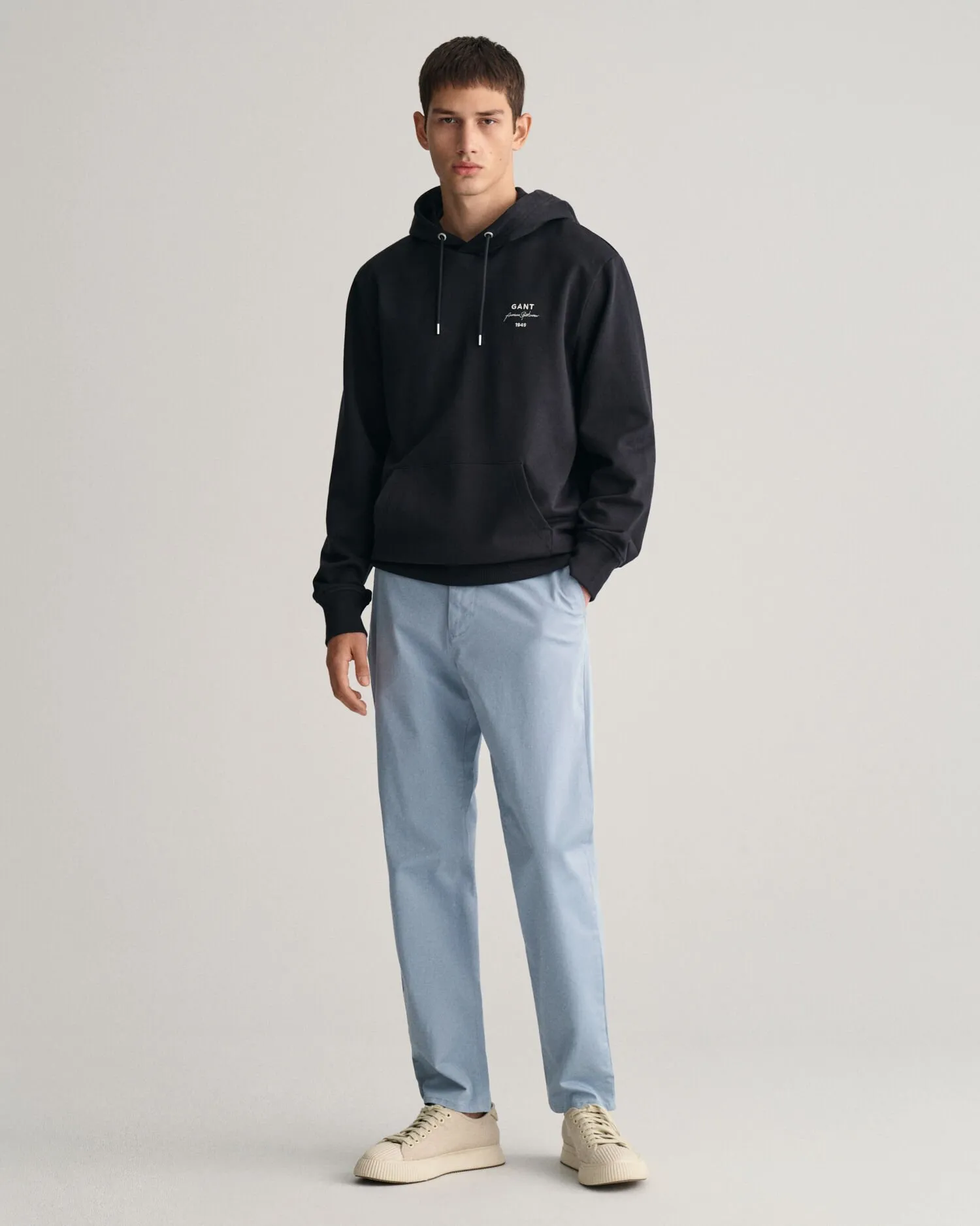 Pantalones chinos Tapered de sarga